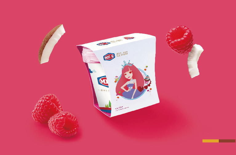 蜜伊冰坊品牌形象全案策劃/設計